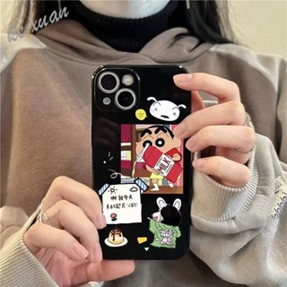 เคสโทรศัพท์มือถือ กันกระแทก ลายการ์ตูนชินจัง สีวาว สําหรับ Huawei nova10 9 8pro 7se 6 5pro 4e mate40 p40 E44D