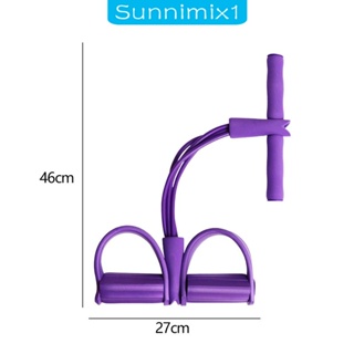 [Sunnimix1] เชือกยางยืด แบบพกพา สําหรับออกกําลังกาย เล่นโยคะ