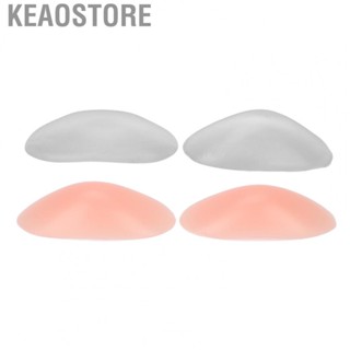 Keaostore Shoulder Push Up Pads  Rounded Contours Silicone Broaden for Jackets Shirts Daily Use