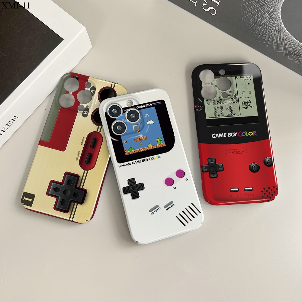 Xiaomi Mi 13 12 12X 11 9 Lite NE Pro 5G สำหรับ Case Vintage Game Machine เคสโทรศัพท์ Shockproof Case