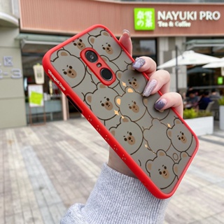 เคสโทรศัพท์มือถือแบบแข็ง ใส บาง กันกระแทก ลายการ์ตูนหมีน่ารัก สําหรับ Xiaomi Redmi Note 4 Note 4x Note 4 Pro