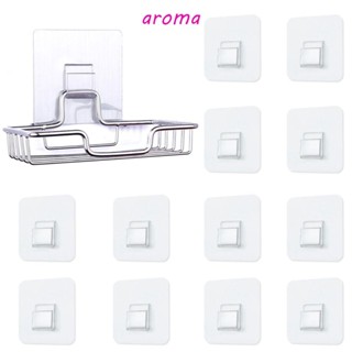 Aroma ตะขอแขวนติดผนัง อเนกประสงค์ มีกาวในตัว 5 ชิ้น