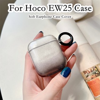 【คุณภาพสูง】เคสหูฟัง แบบนิ่ม ไล่โทนสี สําหรับ Hoco EW25 Hoco EW25