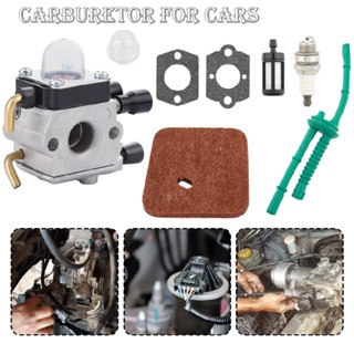 Carburetor with Fuel Line Kit For STIHL FS55 FS55R FS55RC KM55 HL45 KM55R FS38