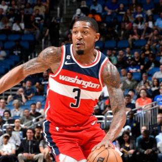 เสื้อกีฬาแขนสั้น ลายทีมชาติวอชิงตัน 22-23 เสื้อกีฬาบาสเก็ตบอล Bradley Beal 3 สําหรับผู้ชาย