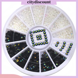 &lt;citydiscount&gt; สติกเกอร์กลิตเตอร์ อะคริลิค สําหรับตกแต่งเล็บ DIY