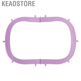Keaostore Rubber Dam Frame Reusable Support Purple Curved Sheets for Dental Surgery Clinic