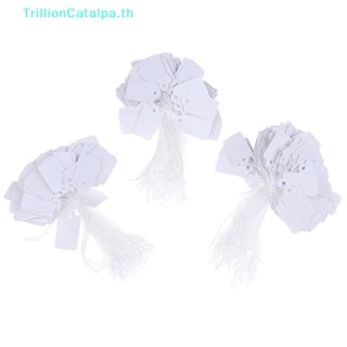 Trillioncatalpa ป้ายแท็กราคาสินค้า สําหรับผูกตั๋ว เครื่องประดับ 300 ชิ้น