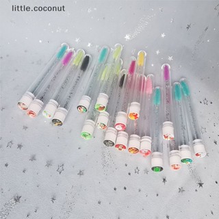 [little.coconut] ชุดแปรงปัดขนตา แบบใส ใช้ซ้ําได้ สําหรับต่อขนตา