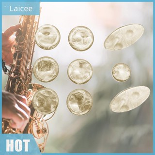 [Laicee.th] อะไหล่ปุ่มกดแซ็กโซโฟน ประดับไข่มุก แบบเปลี่ยน สําหรับ Alto Tenor Soprano Sax