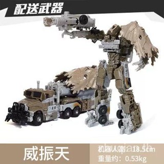 New products preferential childrens star cool change brave deformation toy robot Diamond car truck model toy childrens boy H604