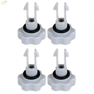 【VARSTR】Exhaust Valves 4 Sets Air Release Valve For Filter Pumps Garden Outdoor