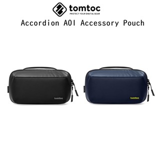 Tomtoc Accordion A01 Accessory Pouch กระเป๋าสำหรับใส่อุปกรณ์เสริมเกรดพรีเมี่ยม สำหรับ อุปกรณ์เสริมต่างๆ(ของแท้100%)