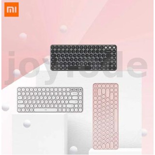 Xiaomi MIIIW คีย์บอร์ดบลูทูธไร้สาย 85 คีย์ USB 2.4GHz โหมดคู่ สวิตช์หลายระบบ