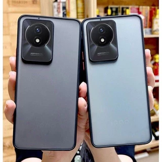 เคส Vivo Y02 4G สำหรับวีโว่ ขอบสีผิวด้าน กันกระแทก นิ่ม TPU Case