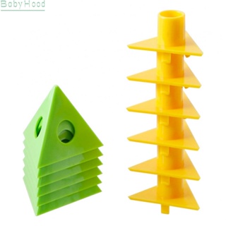 【Big Discounts】Pyramid Stands 60*50*50mm 6Pcs Non-Stick Material Painter Triangle Plastic#BBHOOD