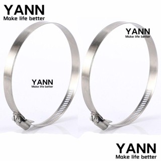 Yann1 แคลมป์หนีบสายท่อ โลหะสเตนเลส 4 นิ้ว 91-114 มม. 2 ชิ้น