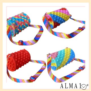 Alma Pop Fidget ของเล่นคลายเครียด ​กระเป๋าถือ กระเป๋าสะพายไหล่ บรรเทาความเครียด