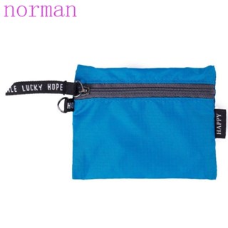 Norman Bivy กระเป๋าเครื่องสําอาง กระเป๋าจัดระเบียบ น้ําหนักเบา พร้อมตะขอ สําหรับว่ายน้ํากลางแจ้ง