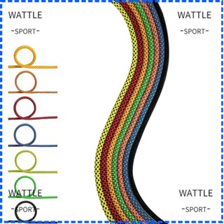 Wattle เชือกปีนเขา 10 ม. 6 มม. เครื่องมือหลบหนี เชือกนิรภัยกลางแจ้ง