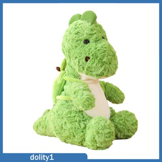 [Dolity1] หมอนตุ๊กตาไดโนเสาร์ ยัดไส้ ของเล่นสําหรับเด็ก วัยรุ่น ห้องนอน รถยนต์