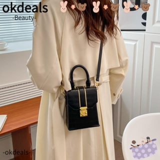 OKDEALS กระเป๋าสตางค์ กระเป๋าถือ ใส่โทรศัพท์มือถือได้ สําหรับผู้หญิง