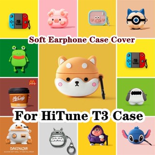 【พร้อมส่ง】เคสหูฟัง แบบนิ่ม ลายการ์ตูน สําหรับ HiTune T3 HiTune T3