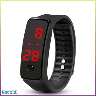 [Instock] Creative Led Silicone Wristband Bracelet Fashion Fitness Sports Band Watch [P/12]