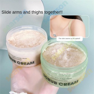 Shea Fruit Peach Clear Body Scrub PEACH CLEAR Whitening Exfoliator &amp; Moisturizing Body Scrub Cream 【searson】 【searson】