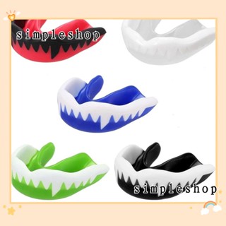 Simple Mouth Guard รักบี้เข้ายิมฟิตเนสกีฬาฟุตบอลไทย Mouthguard