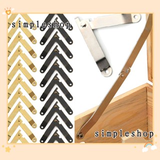 SIMPLE บานพับไม้ สไตล์โบราณ สําหรับติดมุมตู้กับข้าว 10 ชิ้น