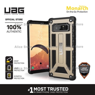 Uag เคสโทรศัพท์มือถือ สีทอง สําหรับ Samsung Galaxy Note 8