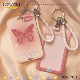 Eutus ที่ใส่นามบัตร บัตรเครดิต พลาสติก ลายการ์ตูน สําหรับผู้ชาย ผู้หญิง