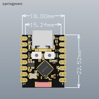 [springeven] บอร์ดไมโครคอมพิวเตอร์ บลูทูธ ESP32-C3 SuperMini ESP32 WiFi ประสิทธิภาพสูง