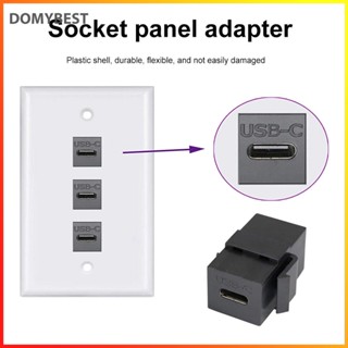 ❤ Domybest แจ็คคีย์สโตน USB 3.1 Type C สําหรับติดผนัง AU