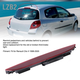 LZB2 ไฟเบรกดวงที่ 3 ระดับสูง 7700410753 สีแดงเหมาะสำหรับ Renault Clio II 1998-2005