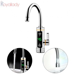 #ROYALLADY#Hot จอแสดงผล LED สแตนเลส สีเงิน 3000W 360° หมุนได้ 40 * 15 ซม