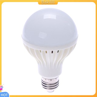 {Bakilili} หลอดไฟ LED E27 3W Smart PIR อินฟราเรด ตรวจจับการเคลื่อนไหว มีเซ็นเซอร์เสียง