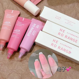 Herorange บลัชออน เนื้อแมตต์ ให้ความชุ่มชื้น กันน้ํา ติดทนนาน สีชมพู 5 สี ใช้ง่าย