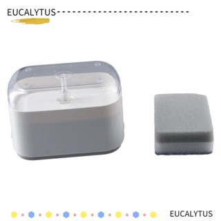 Eutus 2-in-1 เครื่องปั๊มสบู่เหลว แบบใช้มือกด แมนนวล สีดํา ขาว 2-in-1 สําหรับห้องน้ํา