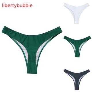 【libertybubbler】กางเกงว่ายน้ําบิกินี่ เอวสูง สําหรับผู้หญิง