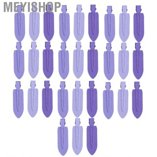 Meyishop Crease Free Hair Clips  Highlight Hairstyle Curl Pin Round Corners Leaves Shaped for Party