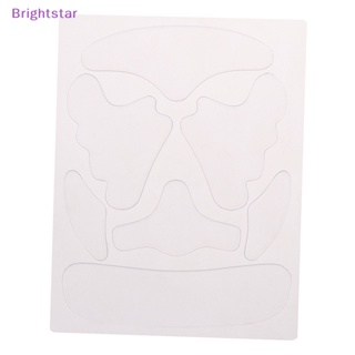 Brightstar แผ่นซิลิโคนแปะหน้าผาก คอ ดูแลผิวหน้า ลดริ้วรอย 7 ชิ้น