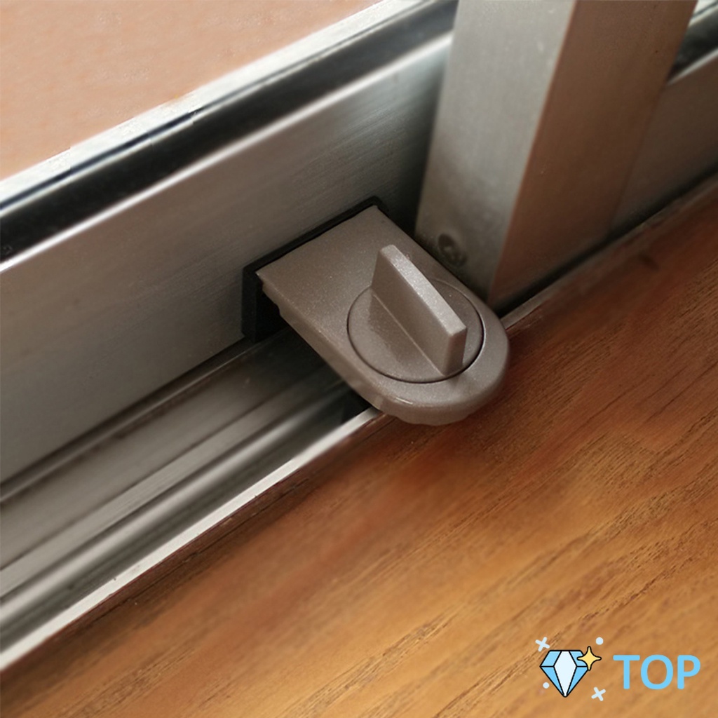 ที่ล็อคหน้าต่างบานเลื่อน ป้องกันเด็ก Window lock รูปที่ 5