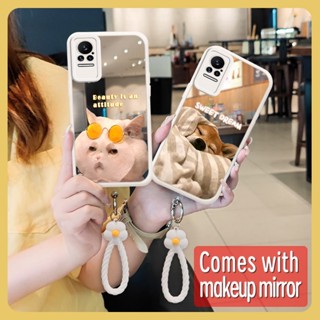 dustproof flower Phone Case For Xiaomi Civi 5G/Civi 1S Raised lens Soft case Little Fresh lovely Full edging Mirror surface