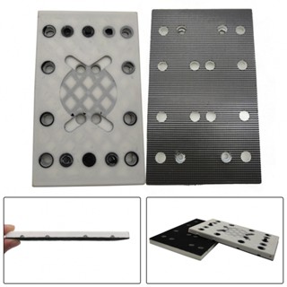 ⚡NEW 8⚡Sanding Pad 130x80mm Aluminum Plate + PU Foam Backup Plate High Quality