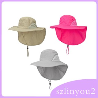 [szlinyou2] หมวกบักเก็ตลําลอง ขนาดใหญ่ ใส่สบาย เหมาะกับหน้าร้อน สําหรับพายเรือ กีฬาทางน้ํา เล่นเซิร์ฟ กลางแจ้ง