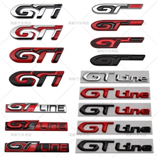 โลโก้รถยนต์ Gtline Peugeot GTI GT 308 206 207 307 407 607 3008 4008 RCZ