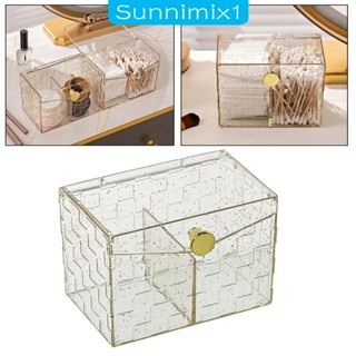 [Sunnimix1] กล่องใส อเนกประสงค์ พร้อมฝาปิด สําหรับใส่เครื่องสําอาง ไม้กวาด บนโต๊ะ ห้องนอน