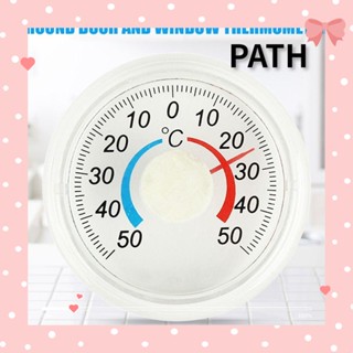 Path เครื่องวัดอุณหภูมิ แบบแผ่นกลม 2 ชิ้น สําหรับวัดผนัง สวน